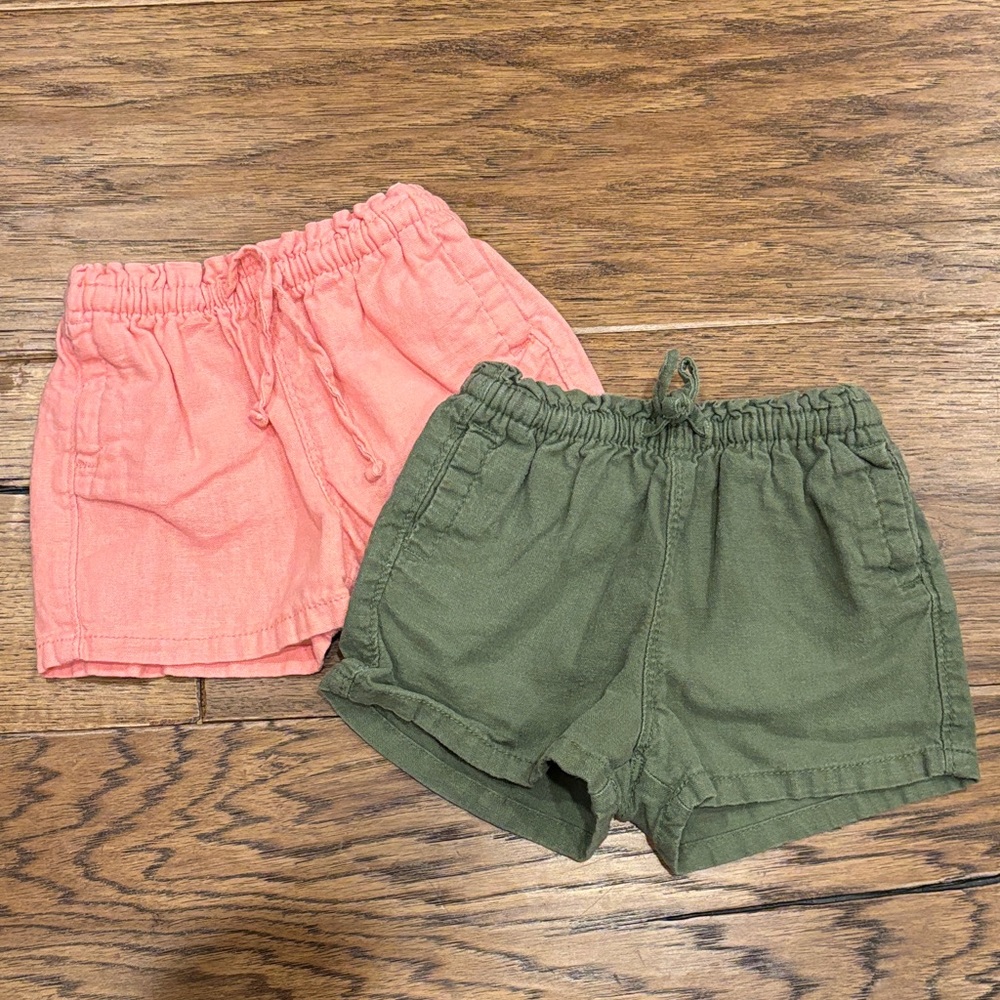 Old Navy Kids Shorts Set - Pink and Green